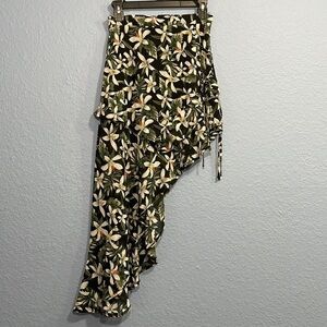 SEEK the label floral high low skirt in women’s size small
